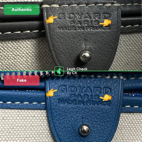 goyard shoulder bag fake|goyard bag real thing.